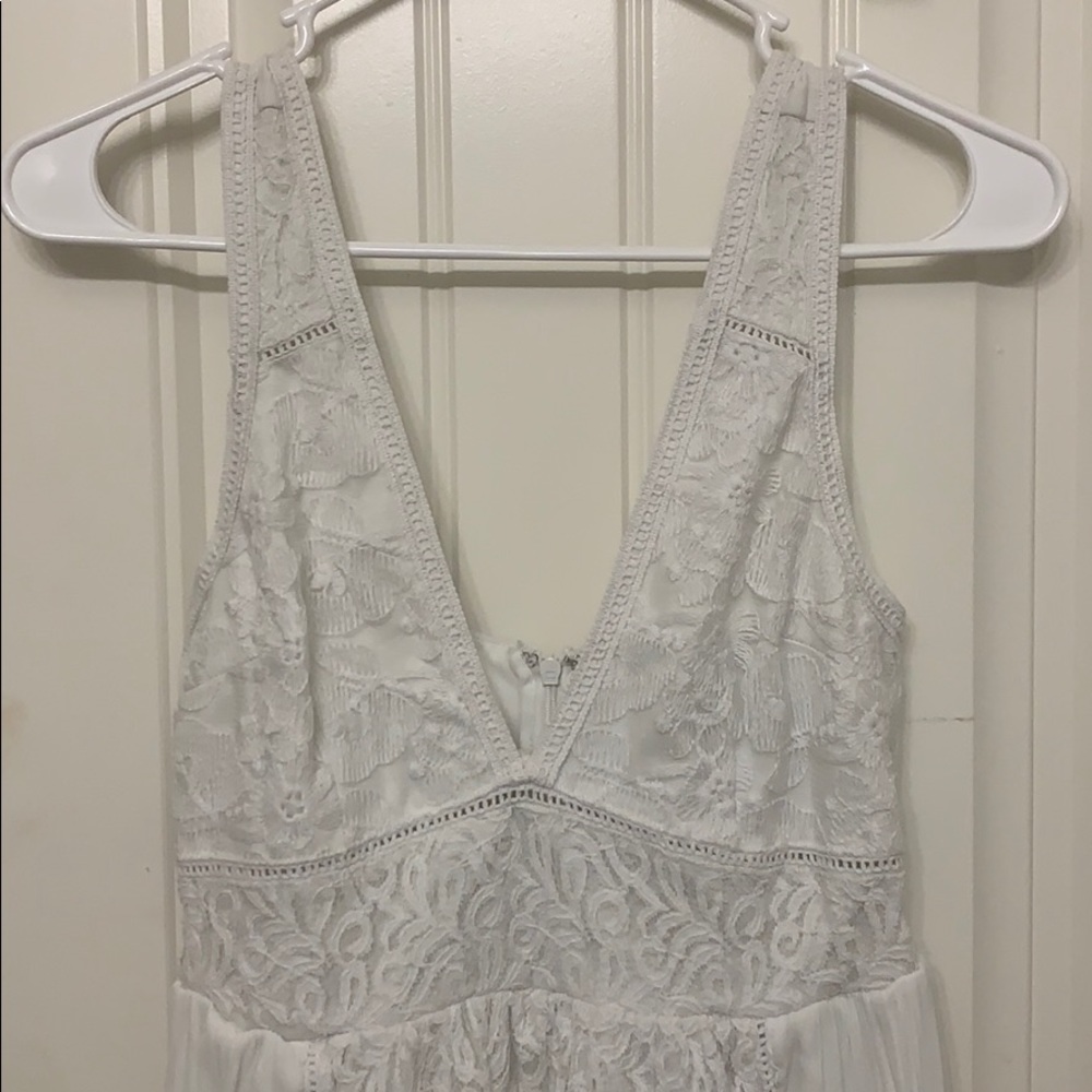 White float dress